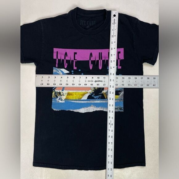 Ice Cube Graphic T-shirt Women Small Black Short Sleeve Music - Picture 5 of 5
